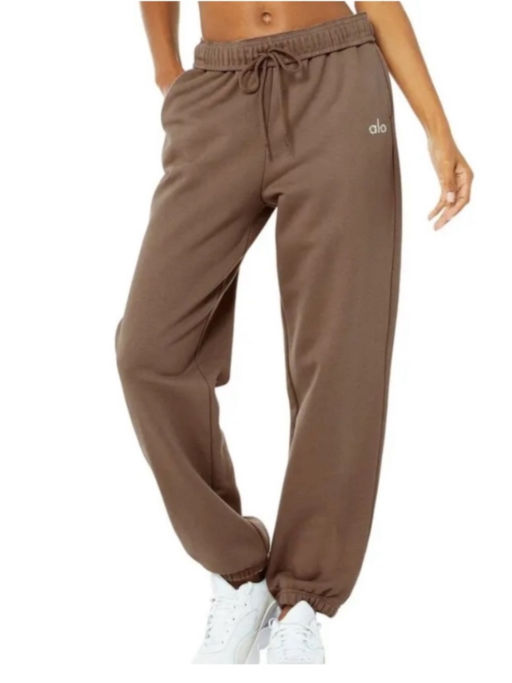 All Yoga Hot Cocoa Brown Accolade Sweatpants Small